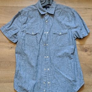 Martin & Osa Clip Button Up Shirt - Medium